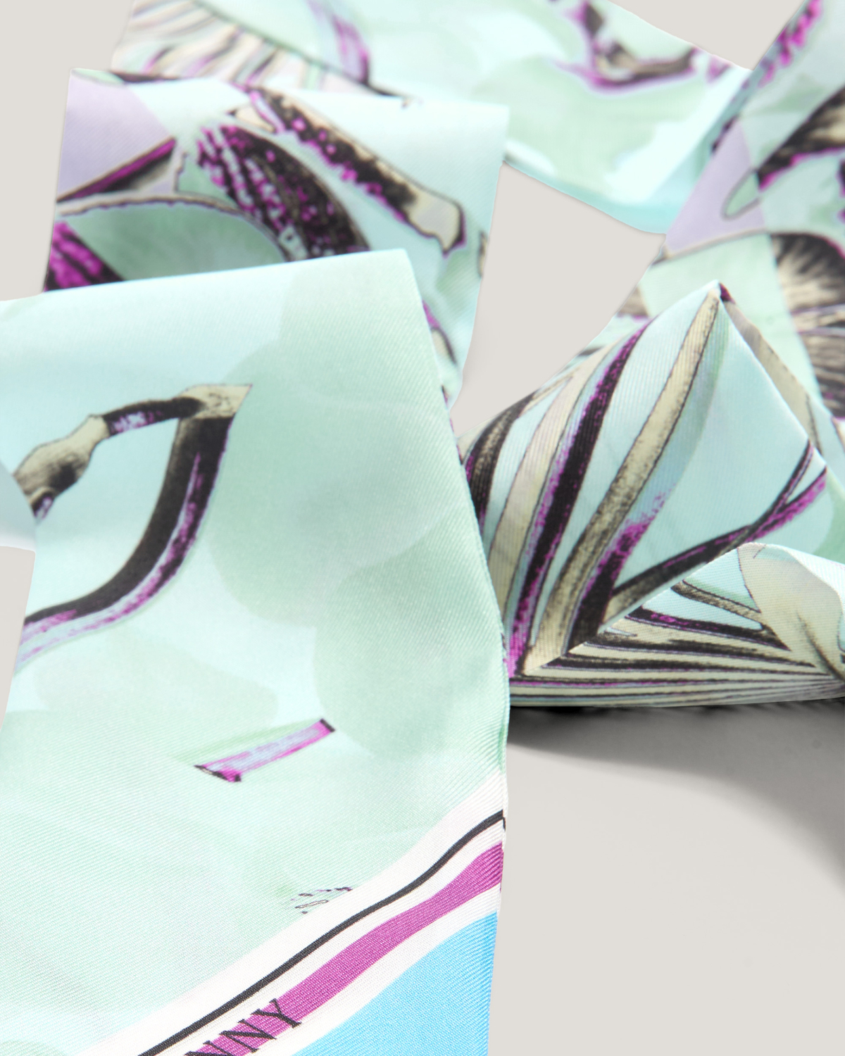 Jungle Orchids silk scarf | Spring Summer 2025 Collection, Silk Scarves, Spring Summer 2025, Mother’s Day Gifts, Highlights, Accessories, Mid season sale-20%, Sale- mid season | Genny
