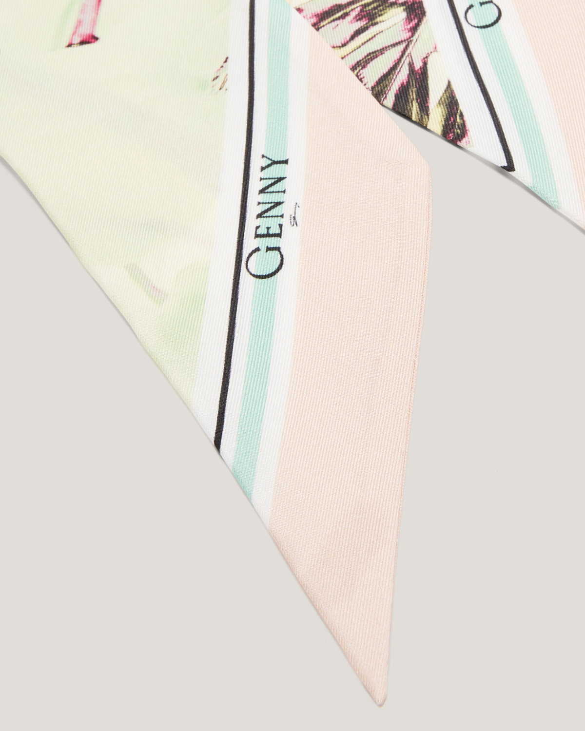 Jungle Orchids silk scarf | Spring Summer 2025 Collection, Mother’s Day Gifts, Silk Scarves, Spring Summer 2025, Highlights, Accessories, Mid season sale-20%, Sale- mid season | Genny
