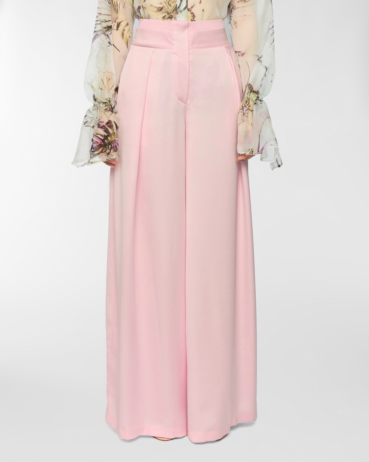 Wide-leg trousers | Spring Summer 2025 Collection, Skirts & Trousers, Trousers, Spring Summer 2025, Formal Suit, Ready to Wear, Highlights, Ceremony Outfit, Mid season sale-20%, Sale- mid season | Genny