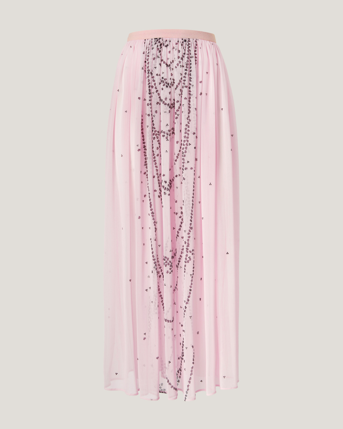 Micro Orchids silk skirt | Spring Summer 2025 Collection, Skirts & Trousers, Skirt, Spring Summer 2025, Ceremony Outfit, Formal Suit, Ready to Wear, New Arrivals, Private sale, Mid season sale -30%, Sale- mid season | Genny