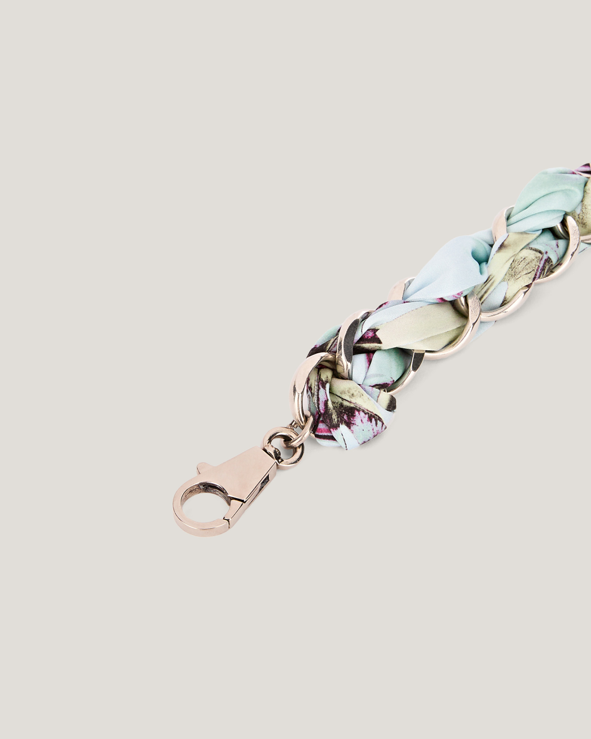 Jungle Orchids silk scarf charm | Jewelry, Charms, Spring Summer 2025 Collection, Spring Summer 2025, New Arrivals, Accessories, Private sale | Genny