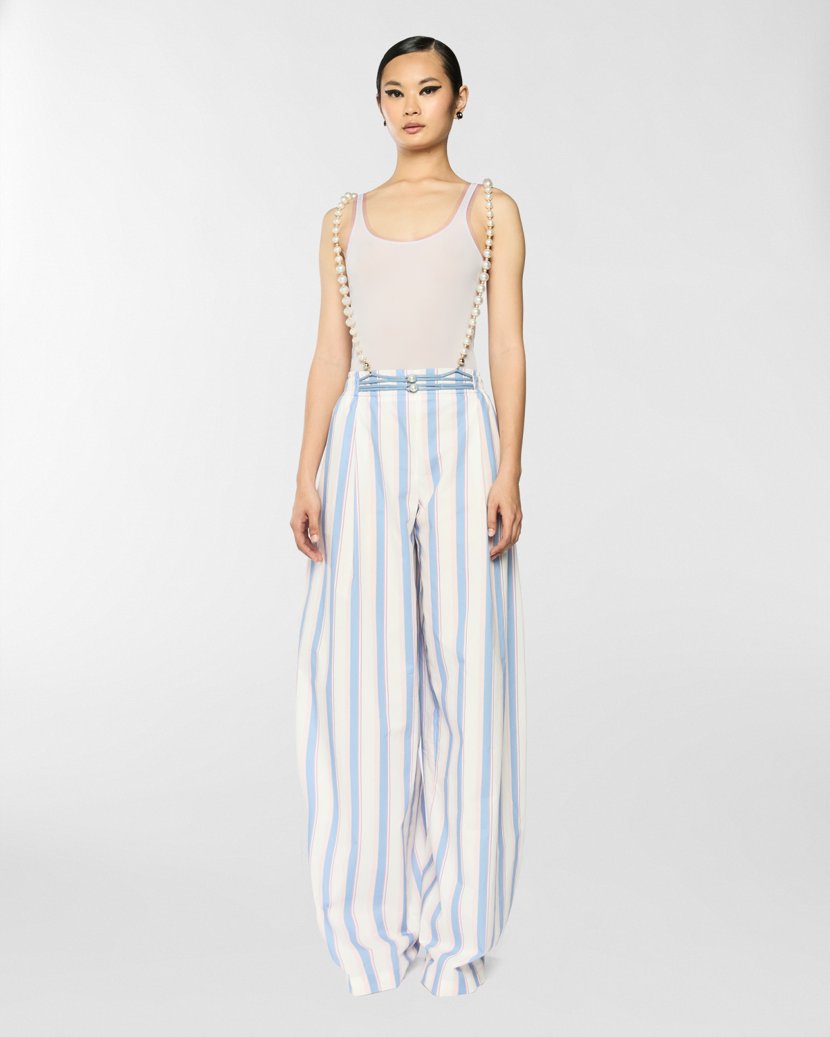 Contrast trim tank top | Spring Summer 2025 Collection, Tops & Blouses, Spring Summer 2025, Ready to Wear, Highlights, Private sale | Genny