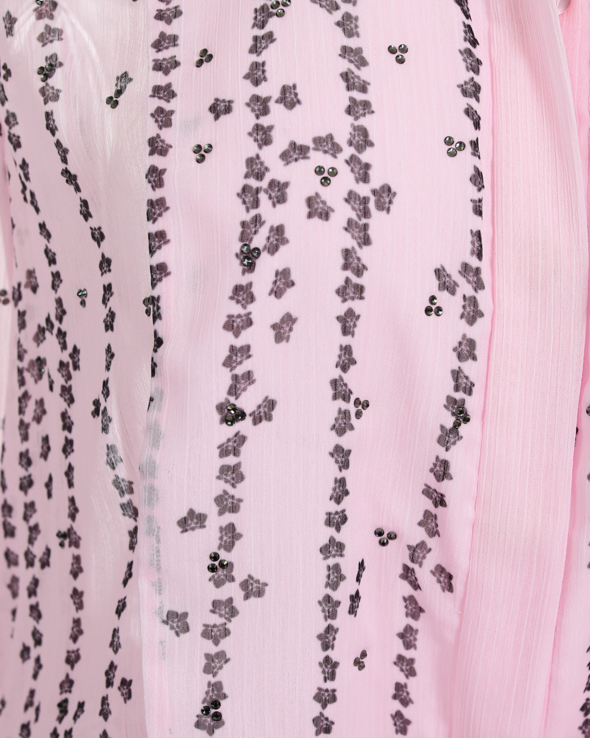 Micro Orchids playsuit with rhinestones | Spring Summer 2025, Dresses & Jumpsuits, Spring Summer 2025 Collection, Jumpsuits, Ready to Wear, Highlights, Private sale, Mid season sale -30%, Sale- mid season | Genny