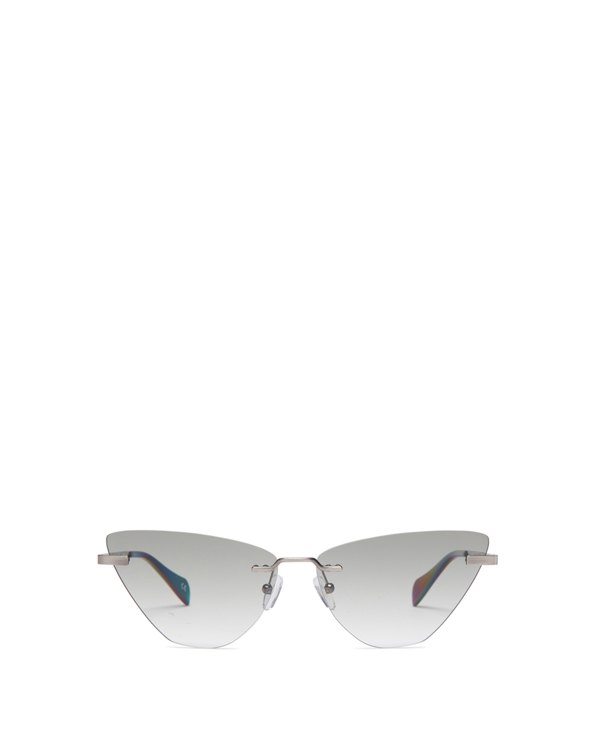 Green cat-eye sunglasses | Sunglasses, Ricercabili | Genny