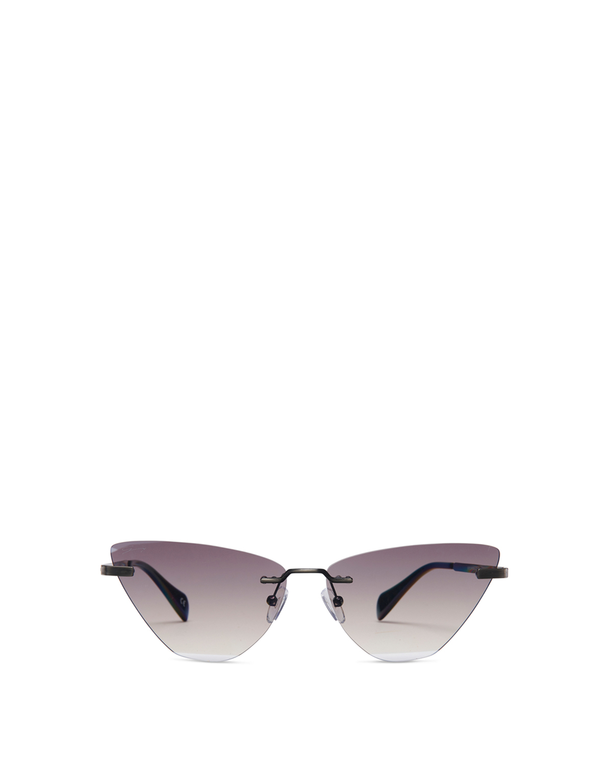 Silver cat-eye sunglasses | Sunglasses, Ricercabili | Genny