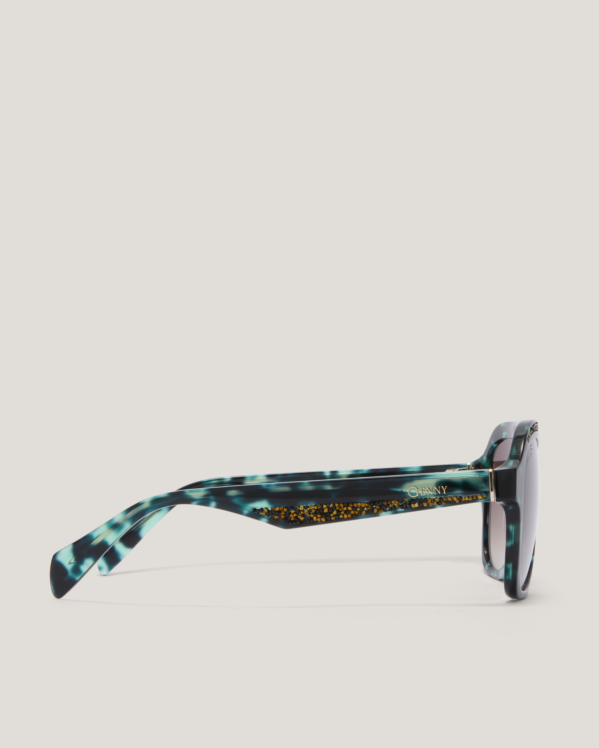 Green Tortoiseshell Sunglasses | Sunglasses, Ricercabili, Fall Winter 2025 | Genny
