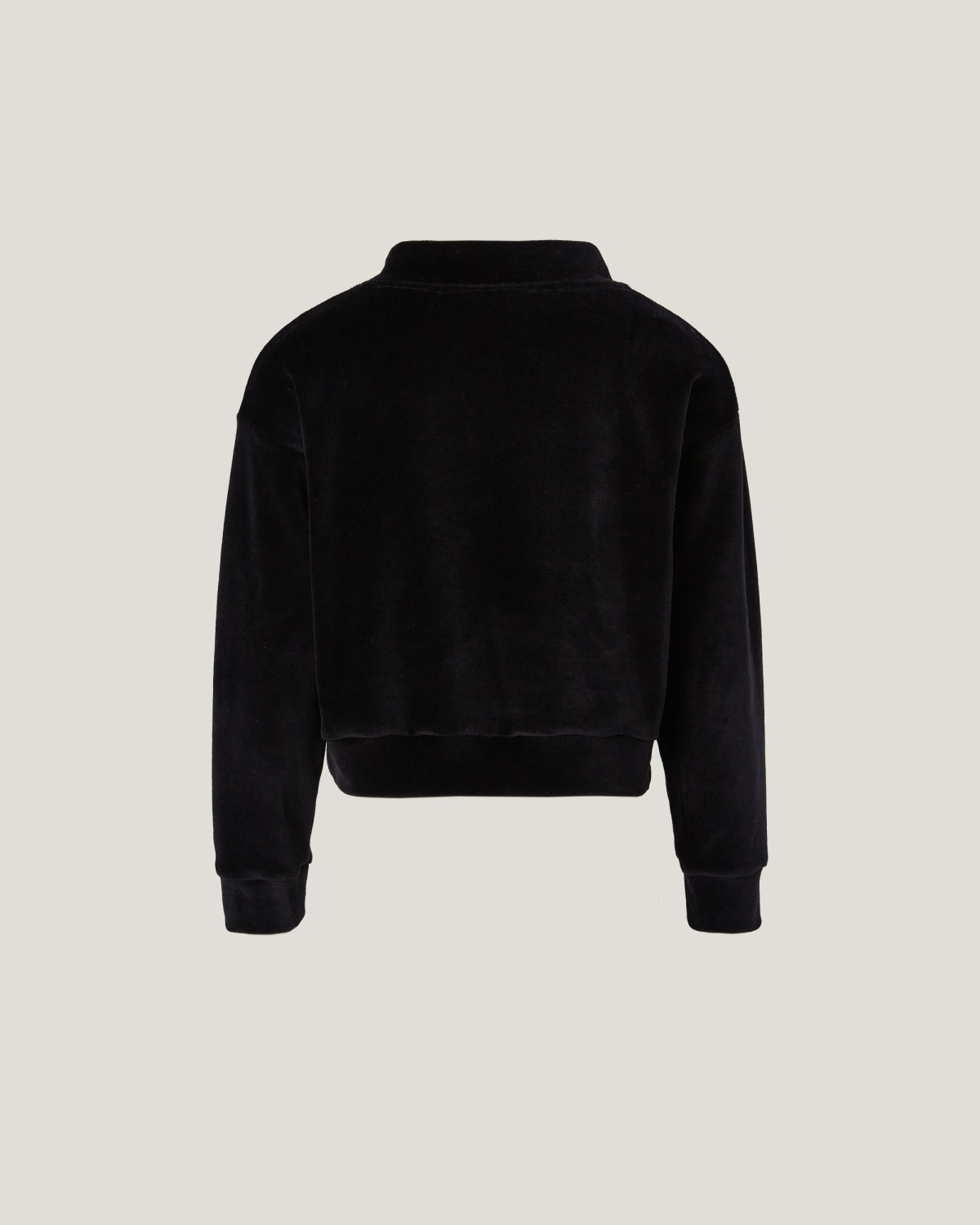 Rhinestone and orchid embroided sweatshirt | Genny Princess, Highlights | Genny