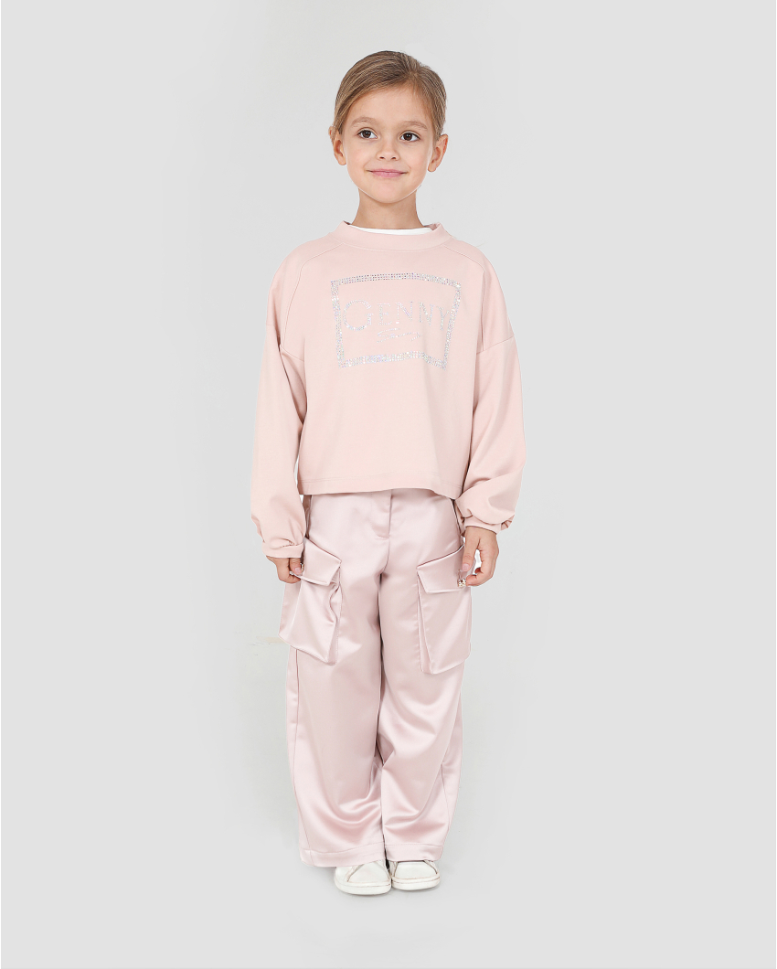 Rhinestone sweatshirt