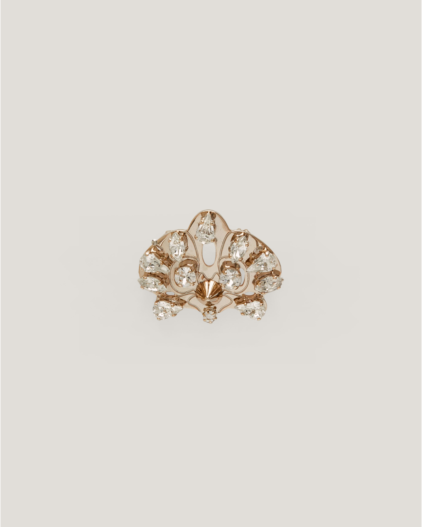 Small Star Orchid brooch