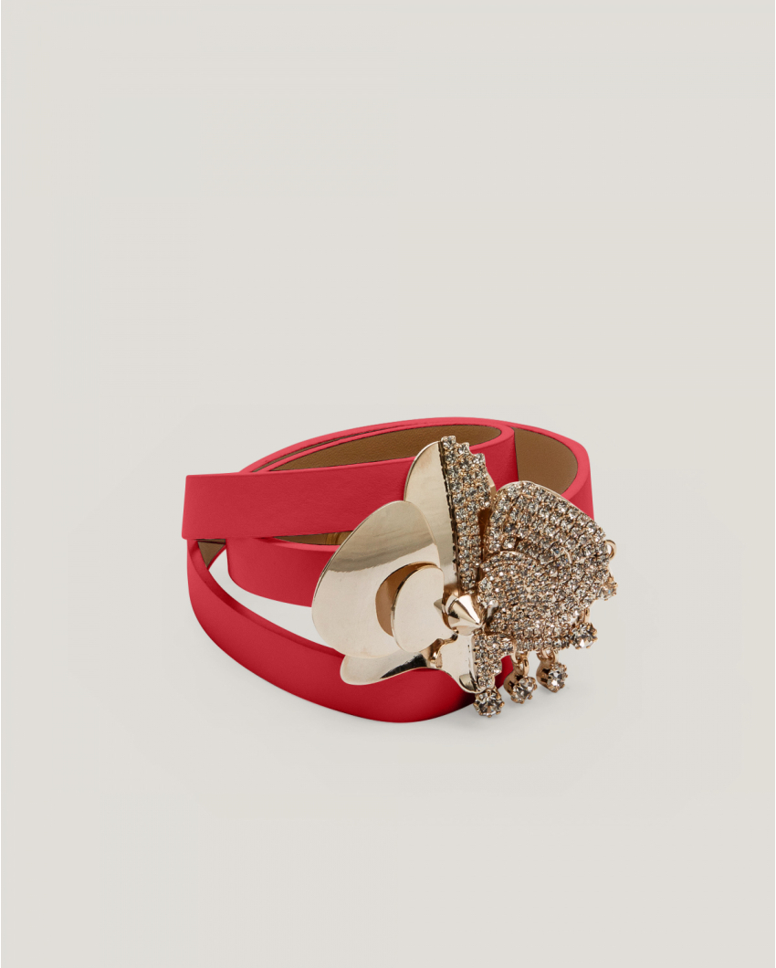 Moonlight Orchid bracelet with strap