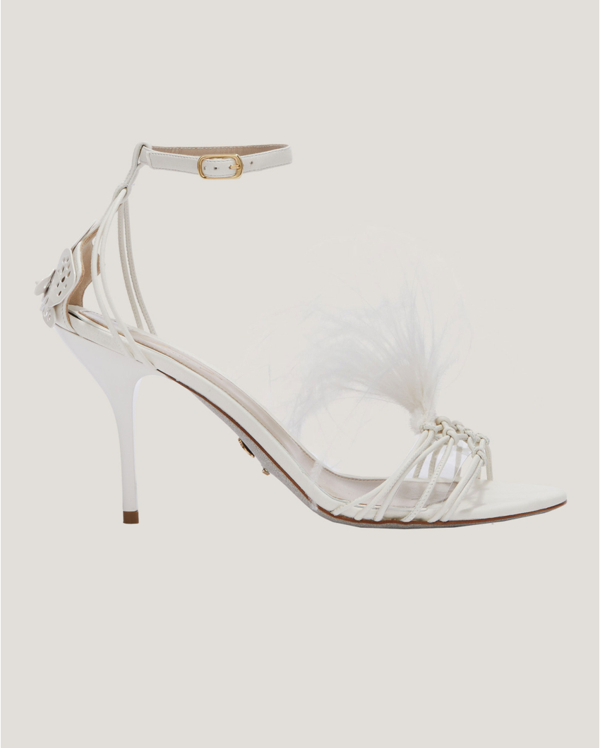 Feathered Sandal
