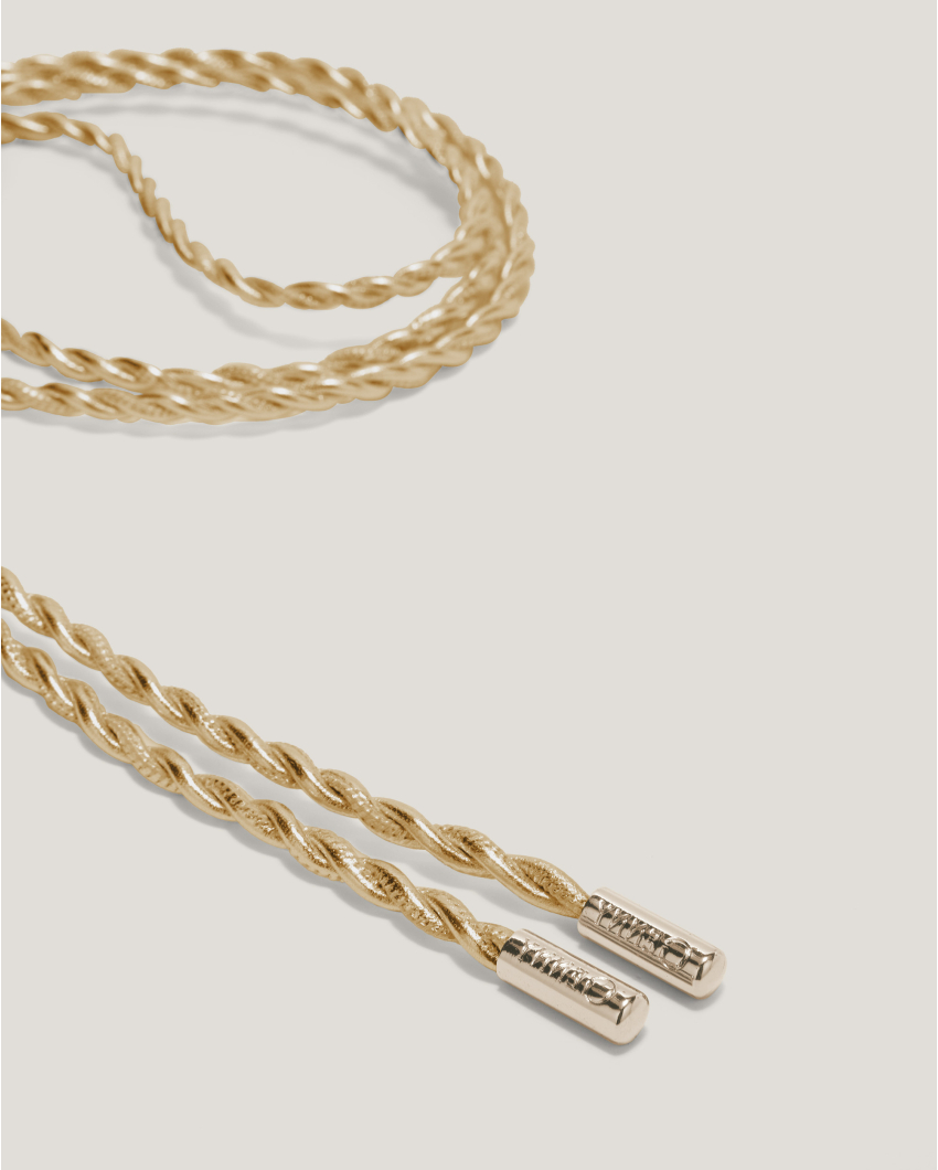 Laminated leather belt