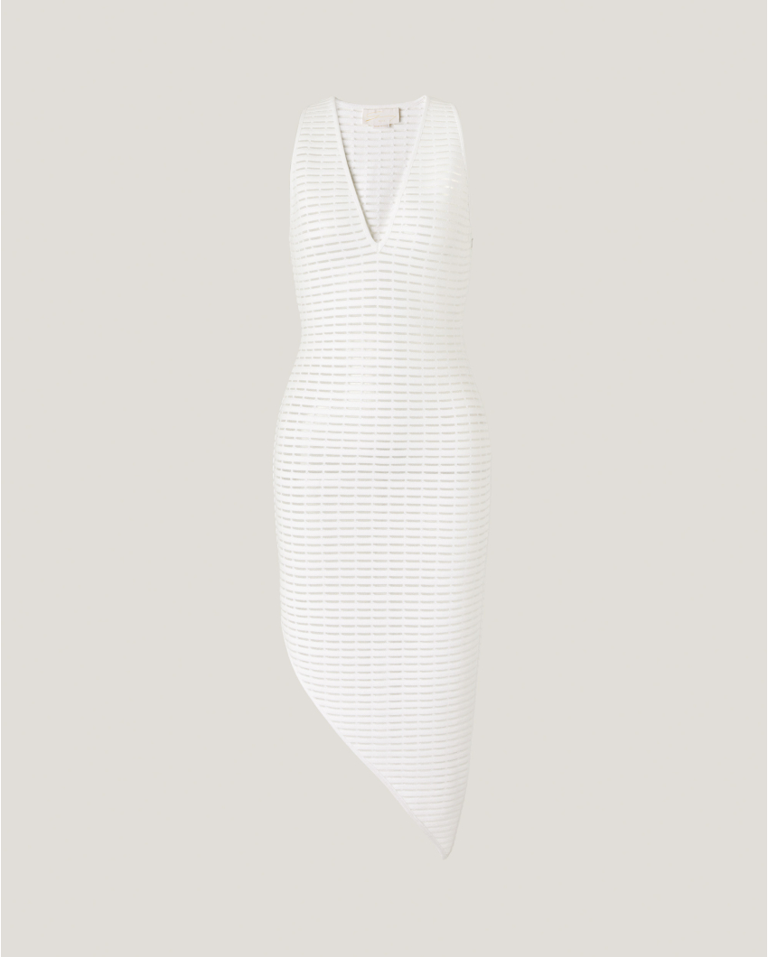 Iconic Blockchain asymmetric dress