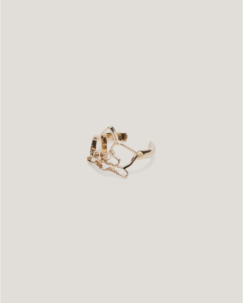 Outline Orchid ring