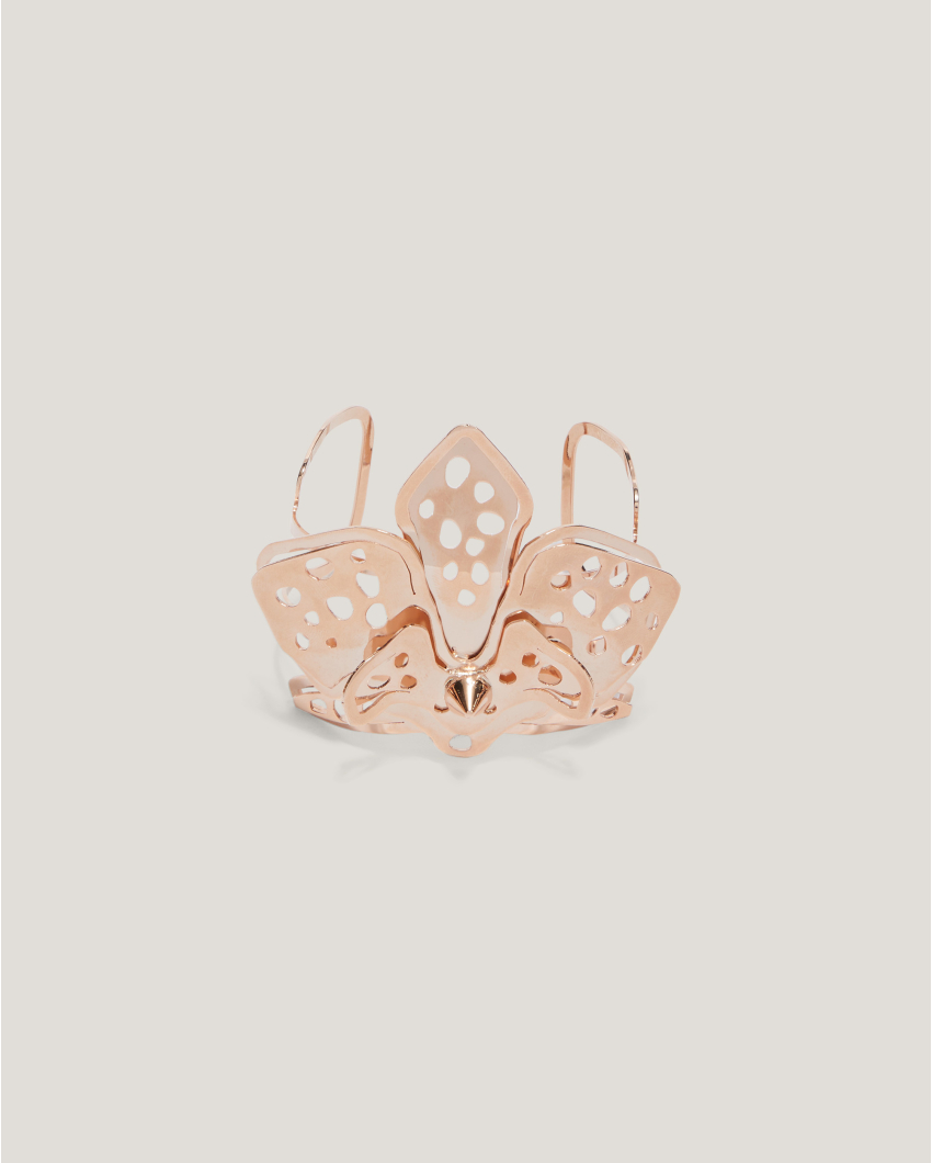 Perforated Orchid bracelet