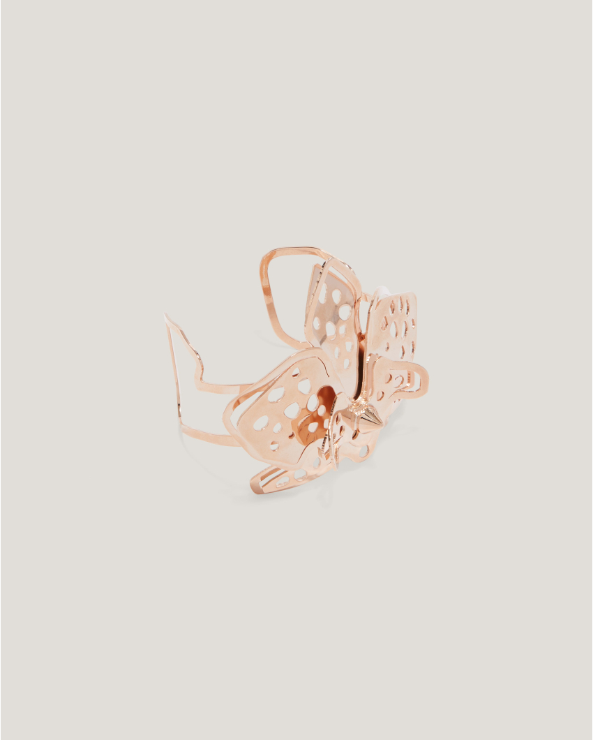 Perforated Orchid bracelet
