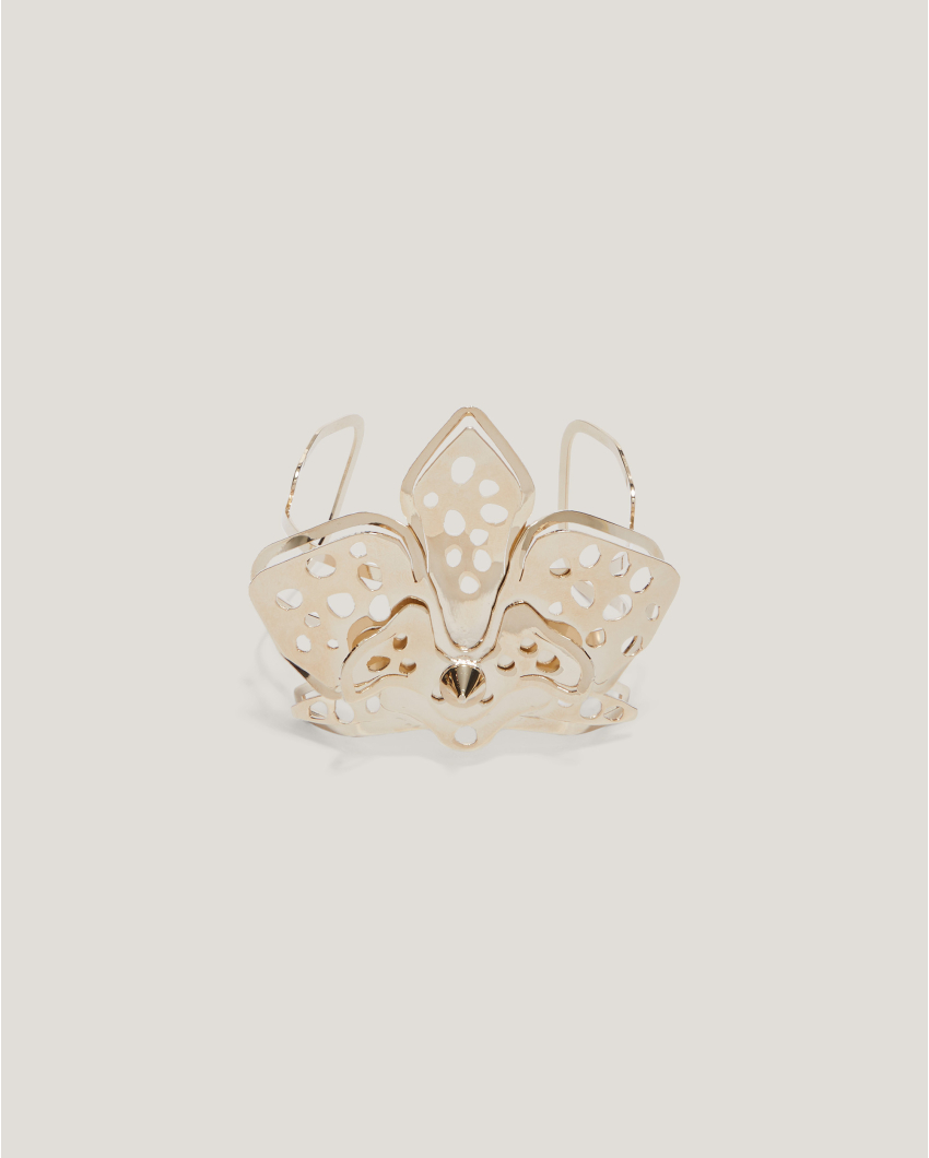 Perforated Orchid bracelet