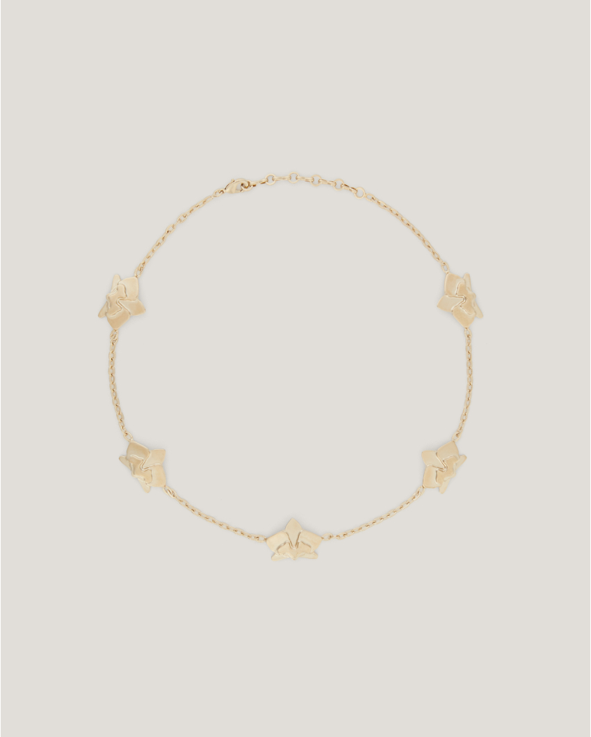 Orchids necklace 