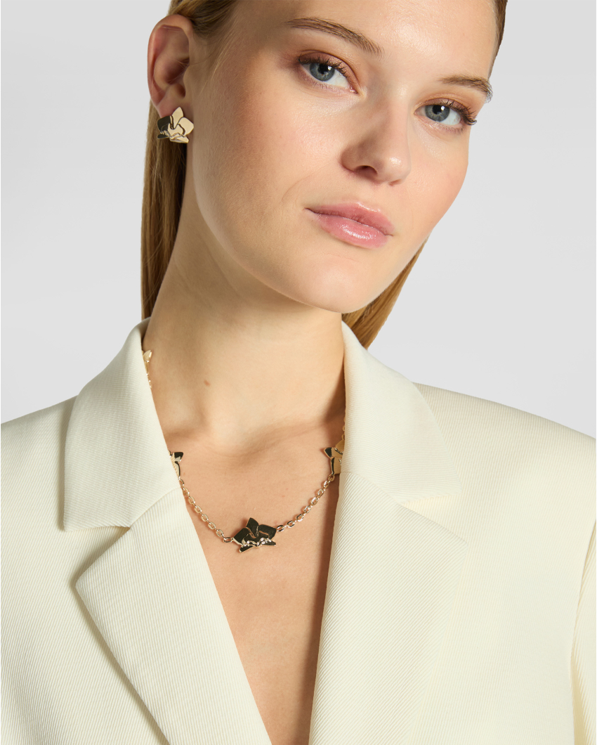 Orchids necklace 