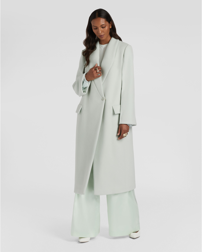 Wool classic coat