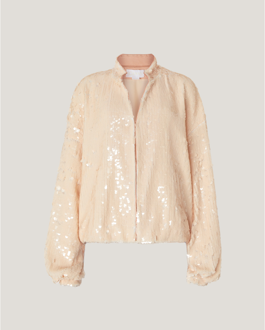 Sequin bomber