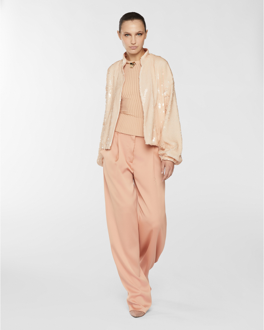 Sequin bomber