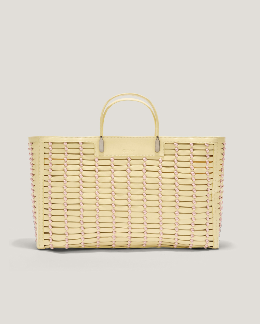 Leather Genny tote bag