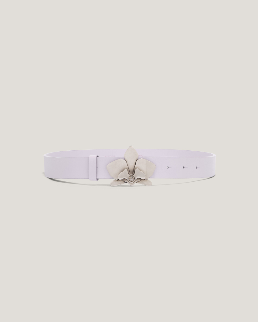 Belt with floral detail