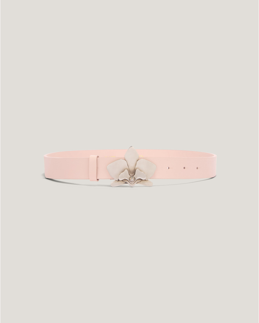 Belt with floral detail