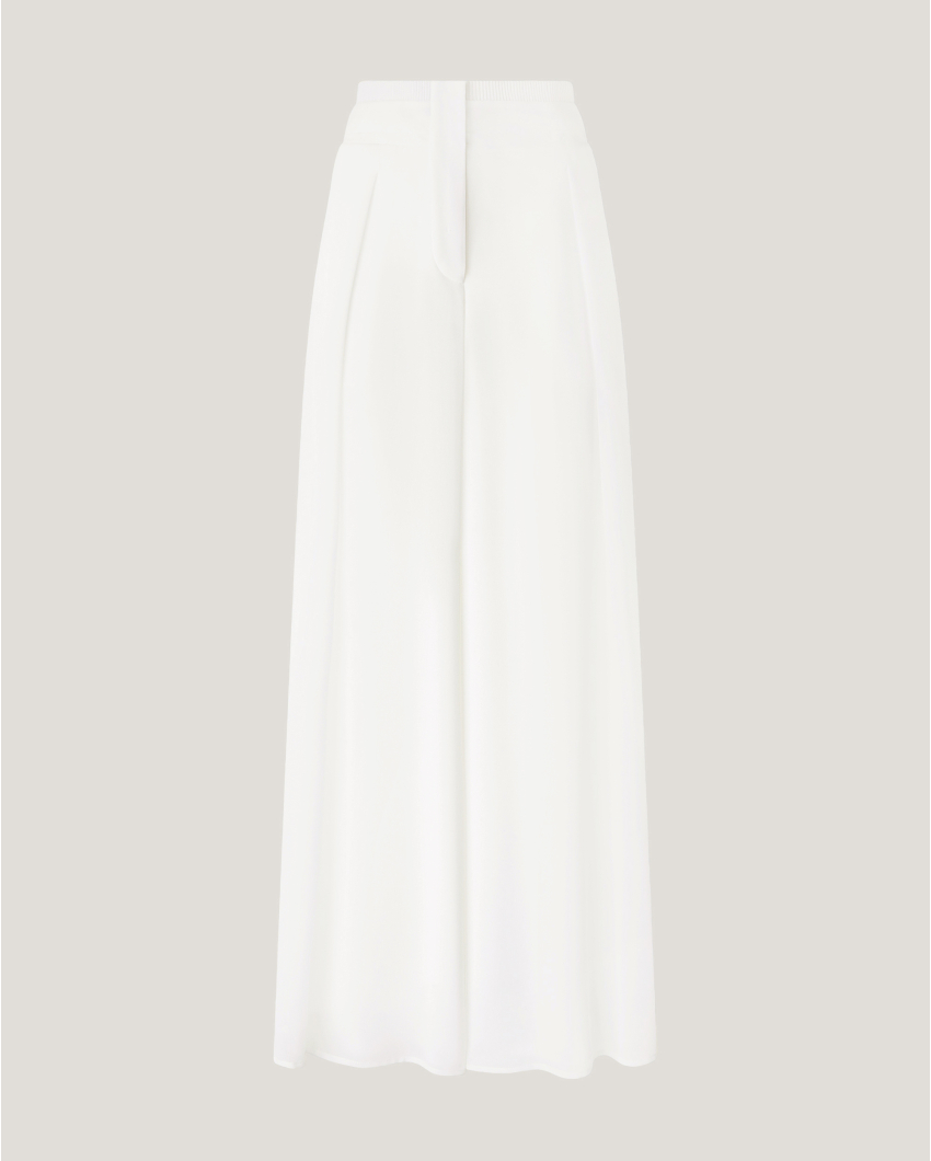 Sheer palazzo pants