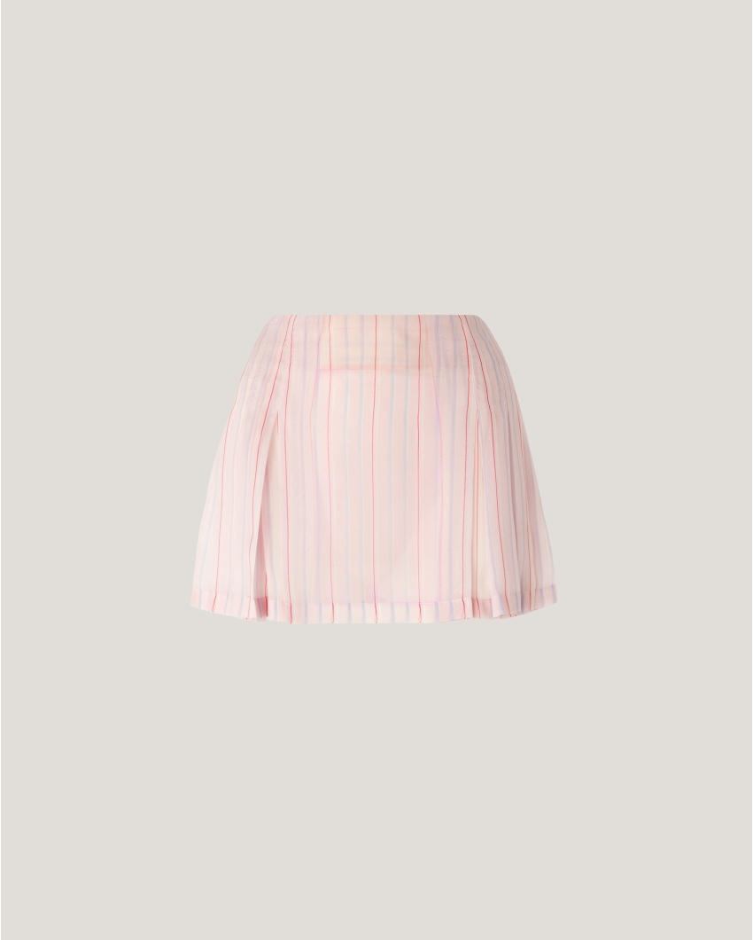Chiffon mini skirt