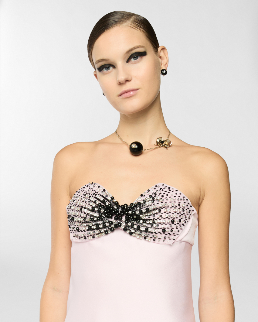 Genny necklace with spherical pendant