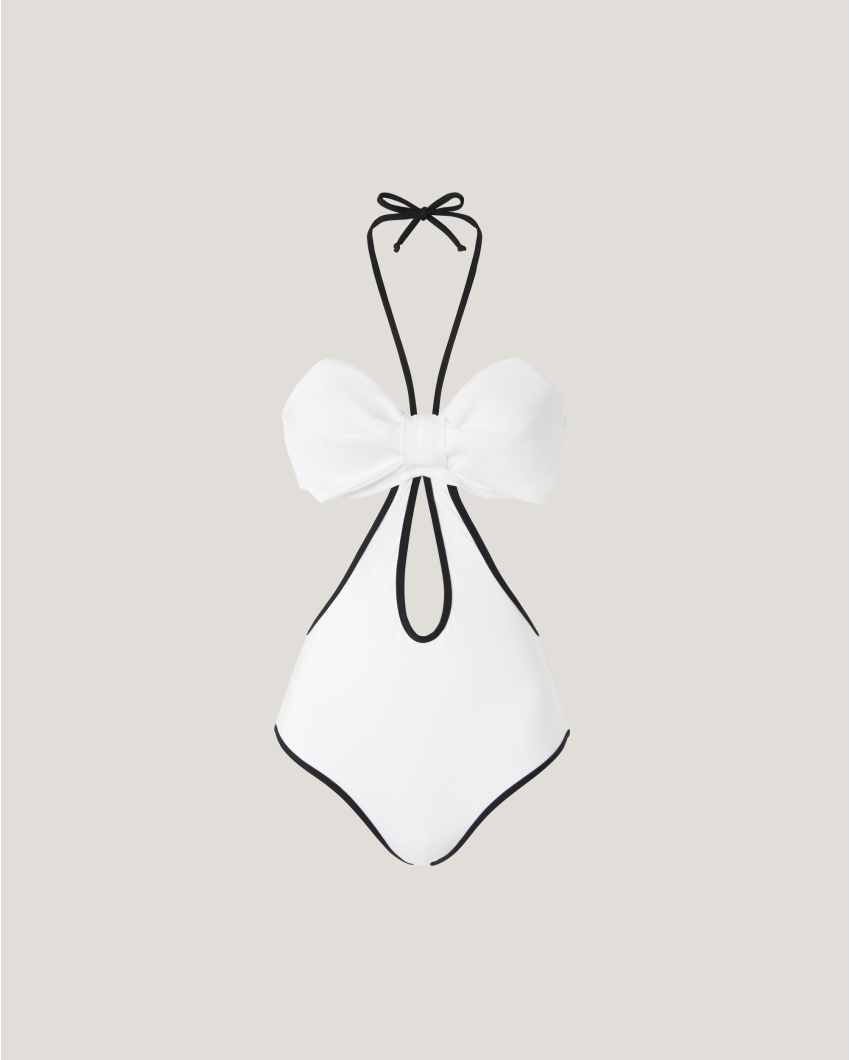 Trikini with bow