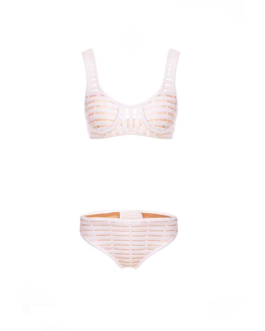 White iconic bikini