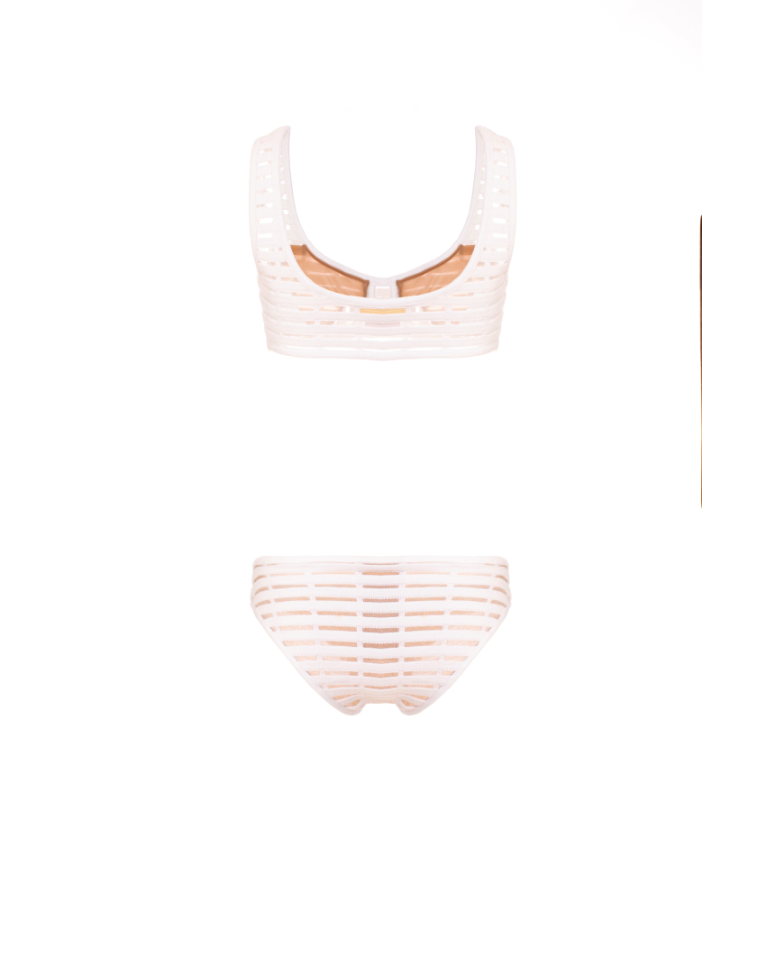 White iconic bikini