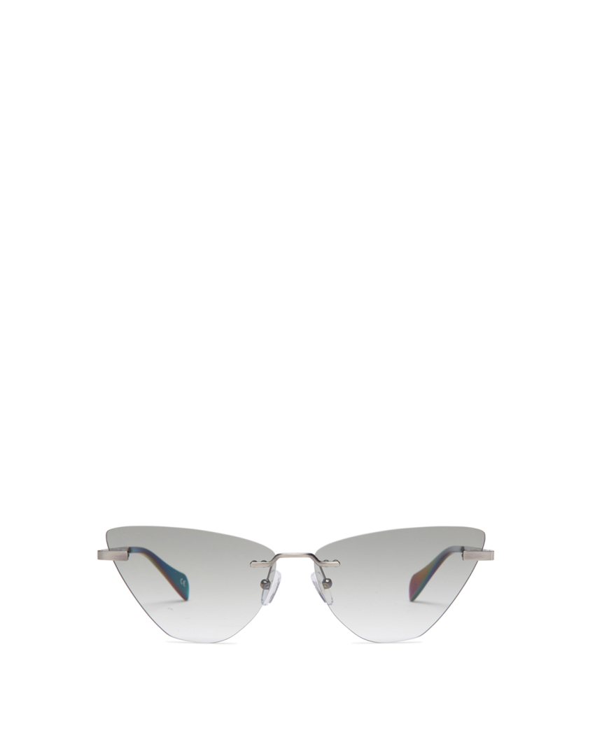 Green cat-eye sunglasses