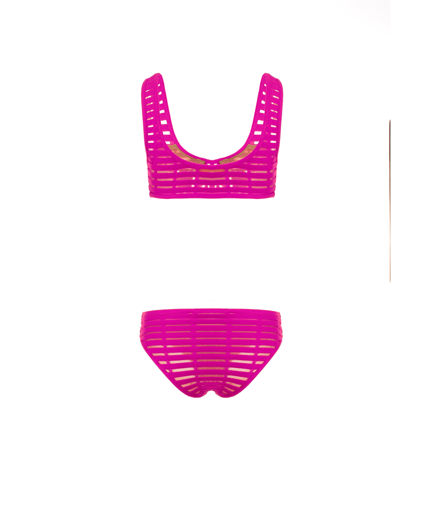 Fuchsia iconic bikini