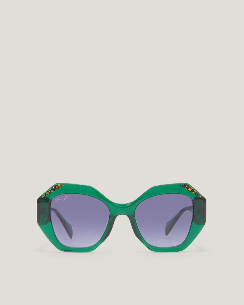 Sunglasses with Crystal Embellishments