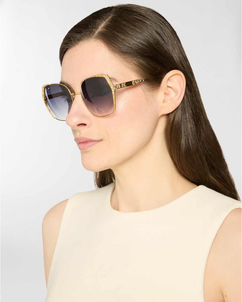 sunglasses with jeweled detailing