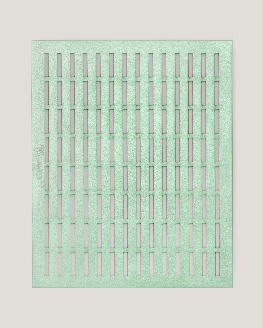 Iconic pattern rigid placemat