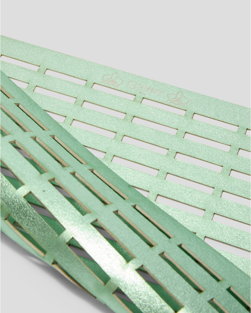 Iconic pattern rigid placemat